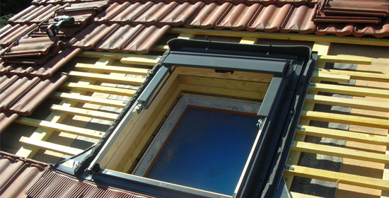 pose velux